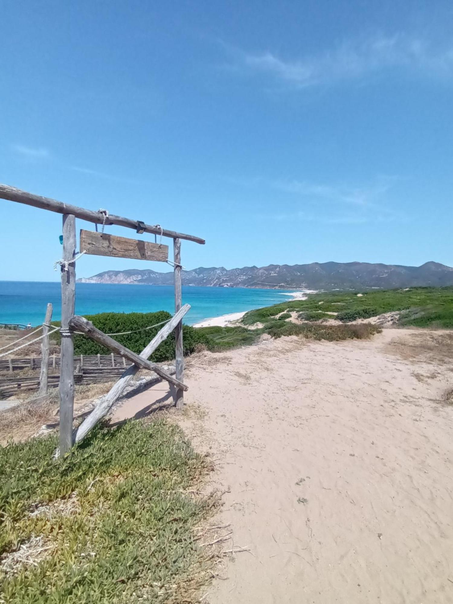 La Villa Tanca Piras Nebida Bagian luar foto
